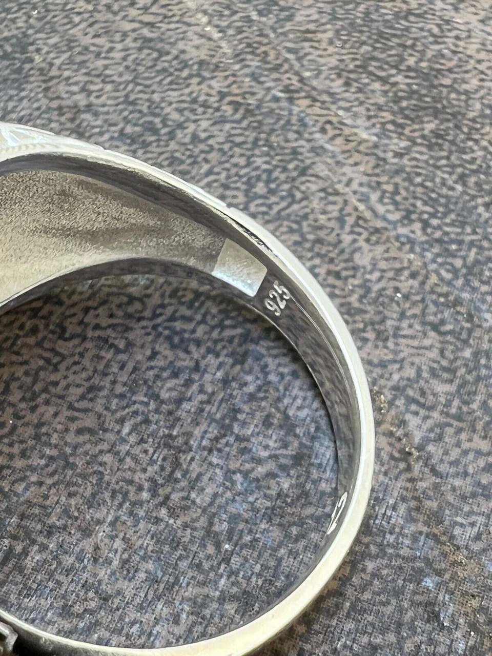 Mens Real 925 Sterling Silver Iced Simulated Yellow Canary Diamond Hip Hop Ring 12 Mens Real 925 Sterling Silver Iced Simulated Yellow Canary Diamond Hip Hop Ring - Image 10