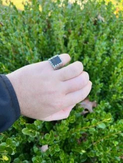 Mens Real 925 Sterling Silver Natural Black Onyx Gemstone Nugget Hip Hop Ring 34 Mens Real 925 Sterling Silver Natural Black Onyx Gemstone Nugget Hip Hop Ring -Harlem Bling Shop harlembling mens real 925 sterling silver natural black onyx gemstone nugget hip hop ring 37652.1672851709