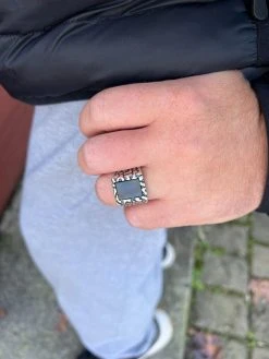 Mens Real 925 Sterling Silver Natural Black Onyx Gemstone Nugget Hip Hop Ring 27 Mens Real 925 Sterling Silver Natural Black Onyx Gemstone Nugget Hip Hop Ring -Harlem Bling Shop harlembling mens real 925 sterling silver natural black onyx gemstone nugget hip hop ring 62895.1672851533