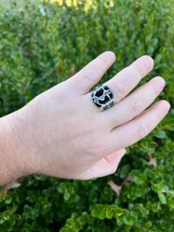 Mens Real 925 Sterling Silver Natural Black Onyx W. Anchor Sailor Maritime Ring 23 Mens Real 925 Sterling Silver Natural Black Onyx W. Anchor Sailor Maritime Ring -Harlem Bling Shop harlembling mens real 925 sterling silver natural black onyx w anchor sailor maritime ring 80644.1672851578