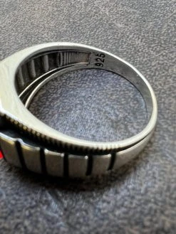 Mens Real 925 Sterling Silver Simulated Ruby Red CZ Gem Stone Pinky Ring Sz 7-13 24 Mens Real 925 Sterling Silver Simulated Ruby Red CZ Gem Stone Pinky Ring Sz 7-13 -Harlem Bling Shop harlembling mens real 925 sterling silver simulated ruby red cz gem stone pinky ring sz 7 13 61786.1664299432