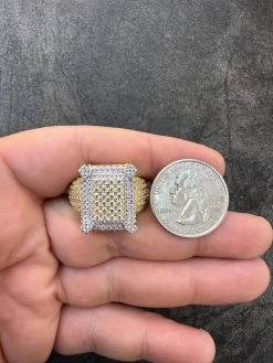 Men's Real Solid 925 Silver 14k Gold Plated MOISSANITE Large 3D Iced HipHop Ring 31 Men's Real Solid 925 Silver 14k Gold Plated MOISSANITE Large 3D Iced HipHop Ring -Harlem Bling Shop harlembling mens real solid 925 silver 14k gold plated moissanite large 3d iced hiphop ring 32695.1700107252