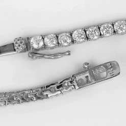 Mens Real Solid 925 Silver Cross W. Tennis Chain Pendant Iced Icy Hip Hop Rapper 37 Mens Real Solid 925 Silver Cross W. Tennis Chain Pendant Iced Icy Hip Hop Rapper -Harlem Bling Shop harlembling mens real solid 925 silver cross w tennis chain pendant iced icy hip hop rapper 00640.1664382373