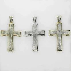 Mens Real Solid 925 Silver Cross W. Tennis Chain Pendant Iced Icy Hip Hop Rapper 30 Mens Real Solid 925 Silver Cross W. Tennis Chain Pendant Iced Icy Hip Hop Rapper -Harlem Bling Shop harlembling mens real solid 925 silver cross w tennis chain pendant iced icy hip hop rapper 37191.1664384094