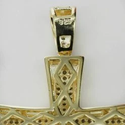 Mens Real Solid 925 Silver Cross W. Tennis Chain Pendant Iced Icy Hip Hop Rapper 31 Mens Real Solid 925 Silver Cross W. Tennis Chain Pendant Iced Icy Hip Hop Rapper -Harlem Bling Shop harlembling mens real solid 925 silver cross w tennis chain pendant iced icy hip hop rapper 56158.1664388238