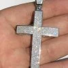 Menโs Real Solid 925 Silver Large Iced Cross 3ct Diamonds 2x1.5โ Hip Hop Pendant 1 Menโs Real Solid 925 Silver Large Iced Cross 3ct Diamonds 2x1.5โ Hip Hop Pendant -Harlem Bling Shop harlembling mens real solid 925 silver large iced cross 3ct diamonds 2x1.5 hip hop pendant 66657.1664389353