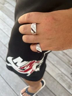 Mens Real Solid 925 Silver Nugget Red Ruby Iced Simulated Diamond Ring Hip Hop -Harlem Bling Shop harlembling mens real solid 925 silver nugget red ruby iced simulated diamond ring hip hop 59303.1664300061