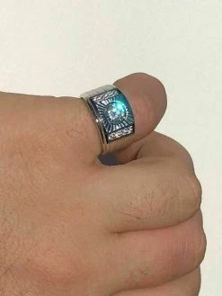 Men's REAL Solid 925 Silver Solitaire Ring W. Man Made Diamonds Pinky Sizes 7-13 -Harlem Bling Shop harlembling mens real solid 925 silver solitaire ring w man made diamonds pinky sizes 7 13 97266.1664399890