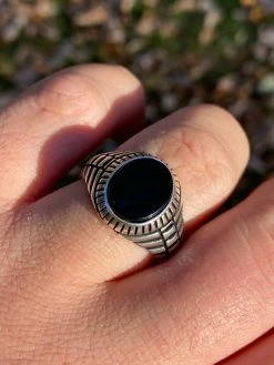 Mens Real Solid 925 Sterling Silver Black Onyx Signet Ring Round Pinky Sz 7-13 19 Mens Real Solid 925 Sterling Silver Black Onyx Signet Ring Round Pinky Sz 7-13 -Harlem Bling Shop harlembling mens real solid 925 sterling silver black onyx signet ring round pinky sz 7 13 03712.1664386412