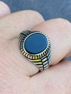 Mens Real Solid 925 Sterling Silver Black Onyx Signet Ring Round Pinky Sz 7-13 18 Mens Real Solid 925 Sterling Silver Black Onyx Signet Ring Round Pinky Sz 7-13 -Harlem Bling Shop harlembling mens real solid 925 sterling silver black onyx signet ring round pinky sz 7 13 93947.1665670088