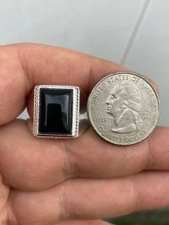 Mens Real Solid 925 Sterling Silver Black Onyx Signet Ring Size 7 8 9 10 11 12 -Harlem Bling Shop harlembling mens real solid 925 sterling silver black onyx signet ring size 7 8 9 10 11 12 11498.1664383405