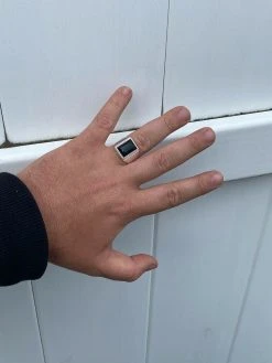 Mens Real Solid 925 Sterling Silver Black Onyx Signet Ring Size 7 8 9 10 11 12 -Harlem Bling Shop harlembling mens real solid 925 sterling silver black onyx signet ring size 7 8 9 10 11 12 39346.1664389381