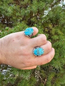 Mens Real Solid 925 Sterling Silver Blue Turquoise Natural Native Gemstone Ring 31 Mens Real Solid 925 Sterling Silver Blue Turquoise Natural Native Gemstone Ring -Harlem Bling Shop harlembling mens real solid 925 sterling silver blue turquoise natural native gemstone ring 57107.1700280335
