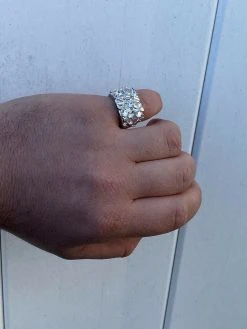 Mens REAL Solid 925 Sterling Silver Diamond Nugget Ring Sz 7-13 Hip Hop Ring ICY 18 Mens REAL Solid 925 Sterling Silver Diamond Nugget Ring Sz 7-13 Hip Hop Ring ICY -Harlem Bling Shop harlembling mens real solid 925 sterling silver diamond nugget ring sz 7 13 hip hop ring icy 73123.1664373643