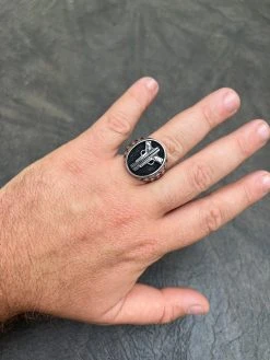 Mens Real Solid 925 Sterling Silver Double Guns Pistols Gangster Ring Size 7-13 -Harlem Bling Shop harlembling mens real solid 925 sterling silver double guns pistols gangster ring size 7 13 00942.1664300904