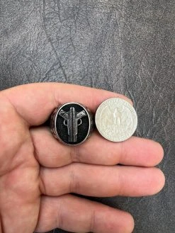 Mens Real Solid 925 Sterling Silver Double Guns Pistols Gangster Ring Size 7-13 -Harlem Bling Shop harlembling mens real solid 925 sterling silver double guns pistols gangster ring size 7 13 42779.1664302539