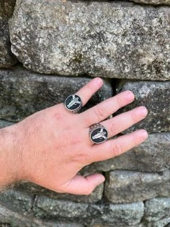 Mens Real Solid 925 Sterling Silver Double Guns Pistols Gangster Ring Size 7-13 -Harlem Bling Shop harlembling mens real solid 925 sterling silver double guns pistols gangster ring size 7 13 51451.1664301256