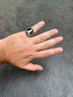 Mens Real Solid 925 Sterling Silver Double Guns Pistols Gangster Ring Size 7-13 -Harlem Bling Shop harlembling mens real solid 925 sterling silver double guns pistols gangster ring size 7 13 98042.1664300232