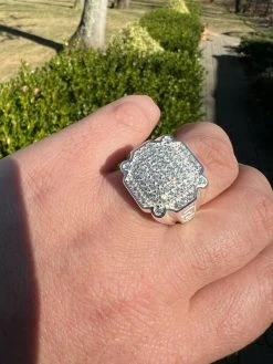 Mens Real Solid 925 Sterling Silver Ice Diamond Ring Hip Hop Pinky Or Any Finger 20 Mens Real Solid 925 Sterling Silver Ice Diamond Ring Hip Hop Pinky Or Any Finger -Harlem Bling Shop harlembling mens real solid 925 sterling silver ice diamond ring hip hop pinky or any finger 43940.1664358001