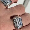 Mens REAL Solid 925 Sterling Silver Iced Baguette CZ Square Ring Pinky Or Signet 1 Mens REAL Solid 925 Sterling Silver Iced Baguette CZ Square Ring Pinky Or Signet -Harlem Bling Shop harlembling mens real solid 925 sterling silver iced baguette cz square ring pinky or signet 07041.1664384259