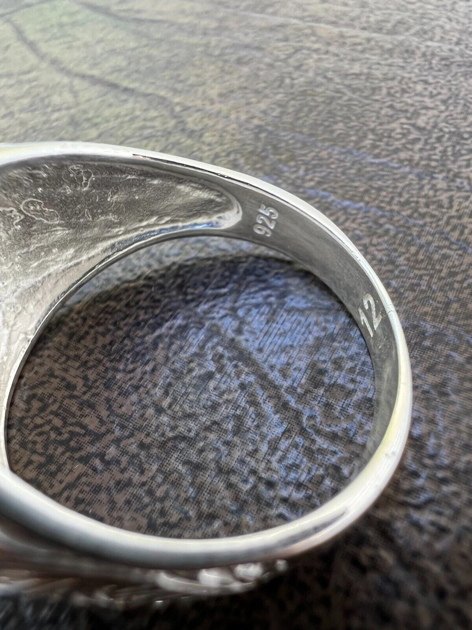 Mens Real Solid 925 Sterling Silver Iced CZ Ring Hip Hop Size 7 8 9 10 11 12 13 13 Mens Real Solid 925 Sterling Silver Iced CZ Ring Hip Hop Size 7 8 9 10 11 12 13 - Image 11