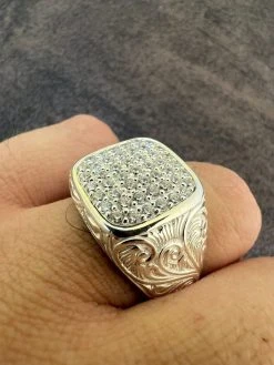 Mens Real Solid 925 Sterling Silver Iced CZ Ring Hip Hop Size 7 8 9 10 11 12 13 19 Mens Real Solid 925 Sterling Silver Iced CZ Ring Hip Hop Size 7 8 9 10 11 12 13 -Harlem Bling Shop harlembling mens real solid 925 sterling silver iced cz ring hip hop size 7 8 9 10 11 12 13 52689.1664300739