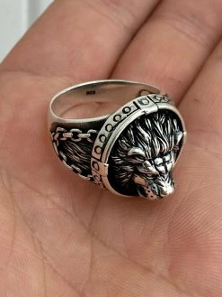 Mens Real Solid 925 Sterling Silver King Lion Of Judah Rasta Ring Sz 7-13 HEAVY -Harlem Bling Shop harlembling mens real solid 925 sterling silver king lion of judah rasta ring sz 7 13 heavy 77943.1664397950