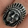 Mens Real Solid 925 Sterling Silver Large Indian Head Chief Biker Ring Sz 7-13 -Harlem Bling Shop harlembling mens real solid 925 sterling silver large indian head chief biker ring sz 7 13 46493.1664395949