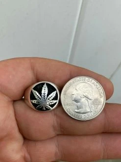 Mens Real Solid 925 Sterling Silver Marijuana Weed 420 Cannabis Ring Sz 7-13 -Harlem Bling Shop harlembling mens real solid 925 sterling silver marijuana weed 420 cannabis ring sz 7 13 66971.1664374155