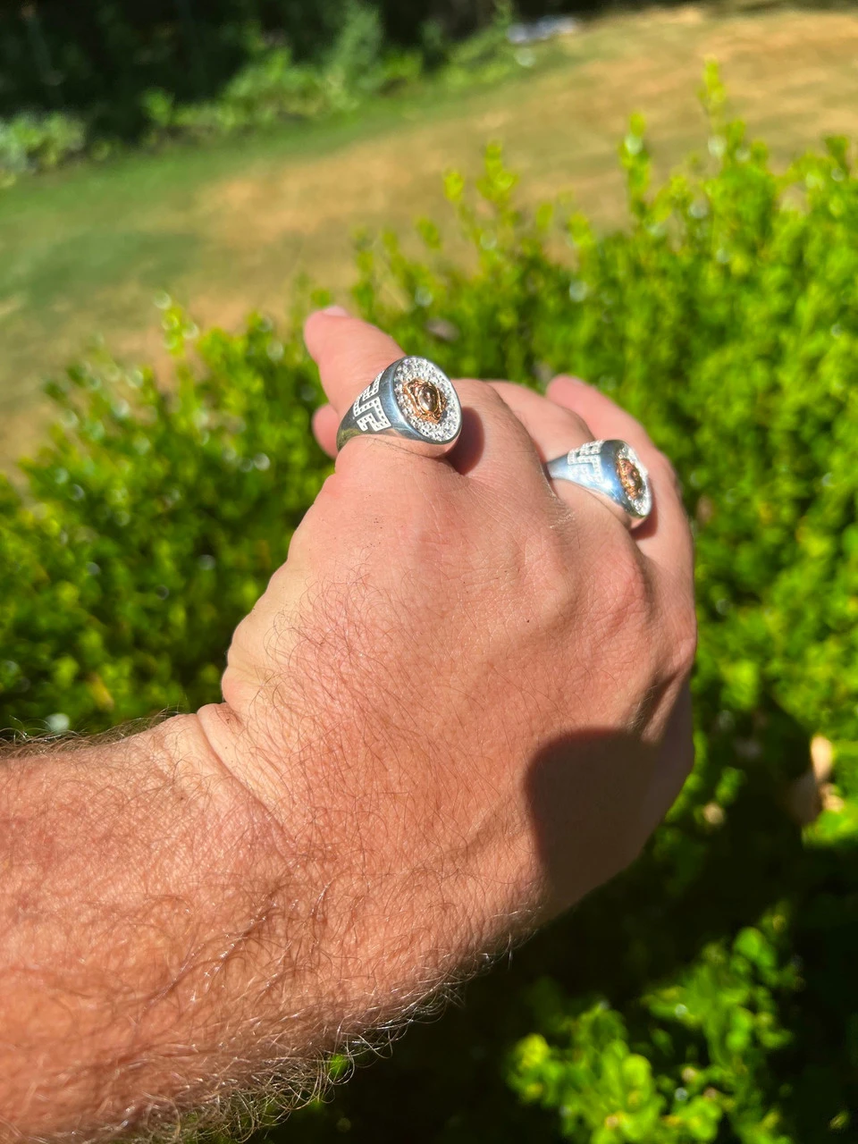 Mens Real Solid 925 Sterling Silver Medusa Hip Hop Iced Out Ring Sz 7-13 12 Mens Real Solid 925 Sterling Silver Medusa Hip Hop Iced Out Ring Sz 7-13 - Image 10