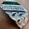 Mens Real Solid 925 Sterling Silver Nugget Green Emerald Iced CZ Ring Hip Hop 2 Mens Real Solid 925 Sterling Silver Nugget Green Emerald Iced CZ Ring Hip Hop -Harlem Bling Shop harlembling mens real solid 925 sterling silver nugget green emerald iced cz ring hip hop 78933.1664301870