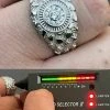 Mens REAL Solid 925 Sterling Silver Nugget Ring - MOISSANITE Pass Diamond Tester 2 Mens REAL Solid 925 Sterling Silver Nugget Ring - MOISSANITE Pass Diamond Tester -Harlem Bling Shop harlembling mens real solid 925 sterling silver nugget ring moissanite pass diamond tester 92808.1664399950