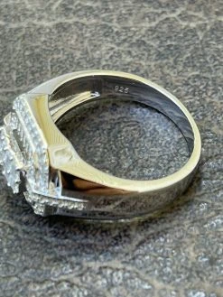 Mens Real Solid 925 Sterling Silver Ring Fully Iced Baguette Diamond Flooded Out 23 Mens Real Solid 925 Sterling Silver Ring Fully Iced Baguette Diamond Flooded Out -Harlem Bling Shop harlembling mens real solid 925 sterling silver ring fully iced baguette diamond flooded out 24992.1664383677