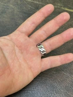 Men's Real Solid 925 Sterling Silver Ring Miami Cuban Link Men Wedding Band 8-13 22 Men's Real Solid 925 Sterling Silver Ring Miami Cuban Link Men Wedding Band 8-13 -Harlem Bling Shop harlembling mens real solid 925 sterling silver ring miami cuban link men wedding band 8 13 06497.1665669988