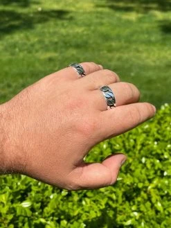 Men's Real Solid 925 Sterling Silver Ring Miami Cuban Link Men Wedding Band 8-13 30 Men's Real Solid 925 Sterling Silver Ring Miami Cuban Link Men Wedding Band 8-13 -Harlem Bling Shop harlembling mens real solid 925 sterling silver ring miami cuban link men wedding band 8 13 77563.1664400423