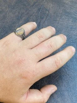 Mens Real Solid 925 Sterling Silver Tiger's Eye Signet Ring Round Pinky Sz 7-13 16 Mens Real Solid 925 Sterling Silver Tiger's Eye Signet Ring Round Pinky Sz 7-13 -Harlem Bling Shop harlembling mens real solid 925 sterling silver tigers eye signet ring round pinky sz 7 13 43916.1664387679