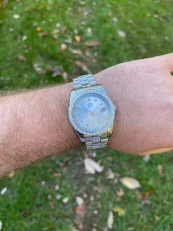 Mens Real Stainless Iced 3.3ct Moissanite Watch Pass Diamond Tester 41mm Pearl 21 Mens Real Stainless Iced 3.3ct Moissanite Watch Pass Diamond Tester 41mm Pearl -Harlem Bling Shop harlembling mens real stainless iced 3.3ct moissanite watch pass diamond tester 41mm pearl 06074.1664379627