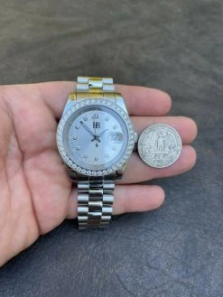 Mens Real Stainless Iced 3.3ct Moissanite Watch Pass Diamond Tester 41mm Pearl 22 Mens Real Stainless Iced 3.3ct Moissanite Watch Pass Diamond Tester 41mm Pearl -Harlem Bling Shop harlembling mens real stainless iced 3.3ct moissanite watch pass diamond tester 41mm pearl 16845.1664396576