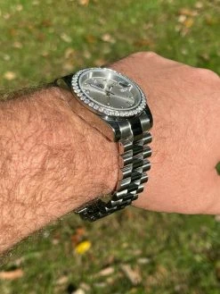 Mens Real Stainless Iced 3.3ct Moissanite Watch Pass Diamond Tester 41mm Pearl 32 Mens Real Stainless Iced 3.3ct Moissanite Watch Pass Diamond Tester 41mm Pearl -Harlem Bling Shop harlembling mens real stainless iced 3.3ct moissanite watch pass diamond tester 41mm pearl 39089.1664382651