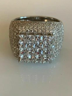 Mens Solid 14k Gold 925 Silver Baguette Diamond Pinky RING HIP-HOP Icy Bust Down 22 Mens Solid 14k Gold 925 Silver Baguette Diamond Pinky RING HIP-HOP Icy Bust Down -Harlem Bling Shop harlembling mens solid 14k gold 925 silver baguette diamond pinky ring hip hop icy bust down 13326.1664389178