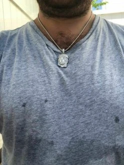 Mens Solid 925 Silver Jesus Piece Pendant Super Icy 1ct Diamond 14k Gold Hip Hop 25 Mens Solid 925 Silver Jesus Piece Pendant Super Icy 1ct Diamond 14k Gold Hip Hop -Harlem Bling Shop harlembling mens solid 925 silver jesus piece pendant super icy 1ct diamond 14k gold hip hop 56147.1664372065