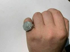 Men's Solid 925 Sterling Silver Big Octagon Hip Hop RING Super Iced Large Pinky 20 Men's Solid 925 Sterling Silver Big Octagon Hip Hop RING Super Iced Large Pinky -Harlem Bling Shop harlembling mens solid 925 sterling silver big octagon hip hop ring super iced large pinky 12513.1664391824