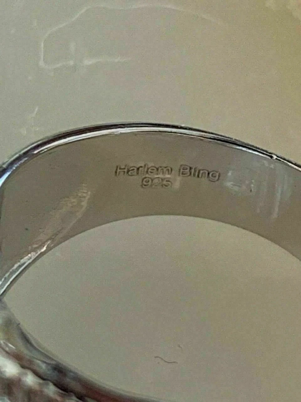 Men's Solid 925 Sterling Silver Big Octagon Hip Hop RING Super Iced Large Pinky 7 Men's Solid 925 Sterling Silver Big Octagon Hip Hop RING Super Iced Large Pinky - Image 5