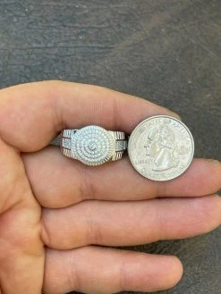 Men's Solid 925 Sterling Silver Diamond Pinky RING ICED Bust Out Down Size 7-13 24 Men's Solid 925 Sterling Silver Diamond Pinky RING ICED Bust Out Down Size 7-13 -Harlem Bling Shop harlembling mens solid 925 sterling silver diamond pinky ring iced bust out down size 7 13 41875.1664378213