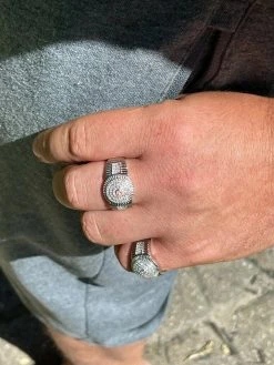 Men's Solid 925 Sterling Silver Diamond Pinky RING ICED Bust Out Down Size 7-13 16 Men's Solid 925 Sterling Silver Diamond Pinky RING ICED Bust Out Down Size 7-13 -Harlem Bling Shop harlembling mens solid 925 sterling silver diamond pinky ring iced bust out down size 7 13 49173.1665671763