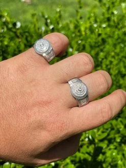 Men's Solid 925 Sterling Silver Diamond Pinky RING ICED Bust Out Down Size 7-13 22 Men's Solid 925 Sterling Silver Diamond Pinky RING ICED Bust Out Down Size 7-13 -Harlem Bling Shop harlembling mens solid 925 sterling silver diamond pinky ring iced bust out down size 7 13 80274.1664387782