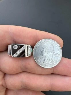 Mens Solid 925 Sterling Silver Iced Out Moissanite Ring - Sizes 6-13 - Passes Tester 30 Mens Solid 925 Sterling Silver Iced Out Moissanite Ring - Sizes 6-13 - Passes Tester -Harlem Bling Shop harlembling mens solid 925 sterling silver iced out moissanite ring sizes 6 13 passes tester 06634.1703048709