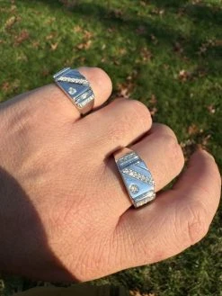 Mens Solid 925 Sterling Silver Iced Out Moissanite Ring - Sizes 6-13 - Passes Tester 38 Mens Solid 925 Sterling Silver Iced Out Moissanite Ring - Sizes 6-13 - Passes Tester -Harlem Bling Shop harlembling mens solid 925 sterling silver iced out moissanite ring sizes 6 13 passes tester 97564.1703048646