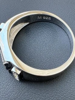 Mens Solid 925 Sterling Silver Iced Out Moissanite Ring - Sizes 6-13 - Passes Tester 29 Mens Solid 925 Sterling Silver Iced Out Moissanite Ring - Sizes 6-13 - Passes Tester -Harlem Bling Shop harlembling mens solid 925 sterling silver iced out moissanite ring sizes 6 13 passes tester 99200.1703048706