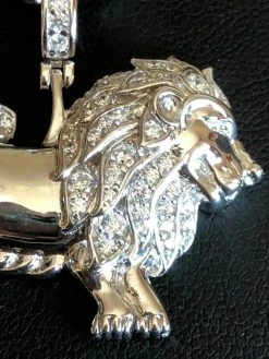 Mens Solid Silver 2ct Diamond Rasta Lion Of Judah African Leo Pendant 14k Gold 16 Mens Solid Silver 2ct Diamond Rasta Lion Of Judah African Leo Pendant 14k Gold -Harlem Bling Shop harlembling mens solid silver 2ct diamond rasta lion of judah african leo pendant 14k gold 27533.1664373958